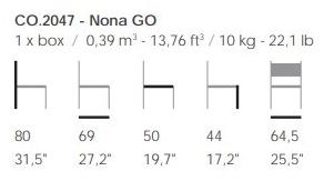 Fenabel Кресло из ткани Nona Co.2047 - Вид №3