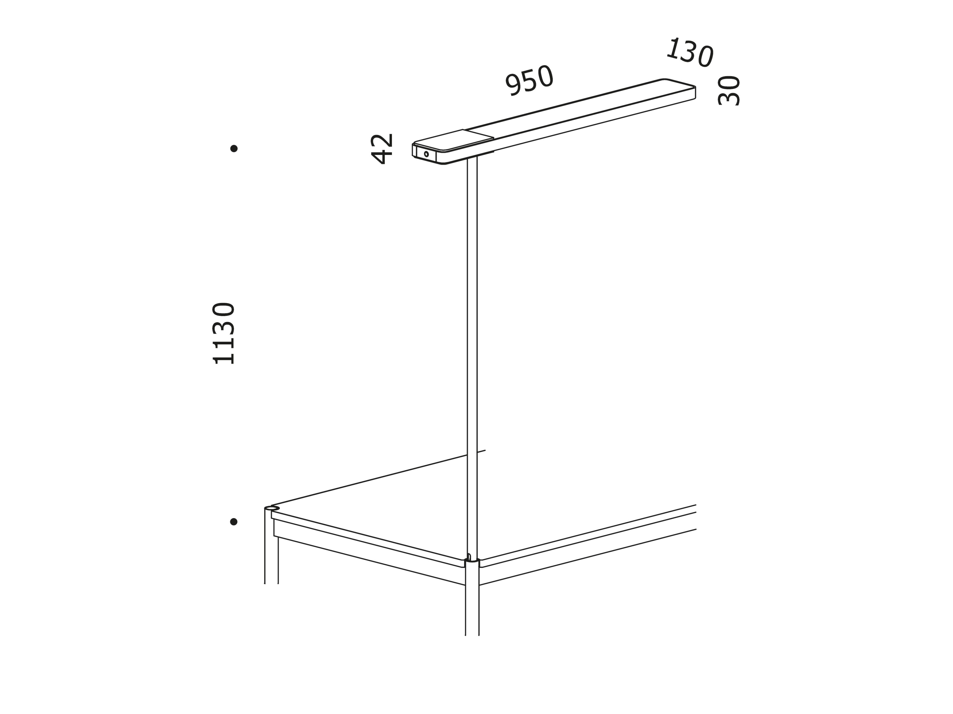 Алюминиевый светодиодный торшер serien.lighting SLICE2 ARCH-00084037 - Вид №13