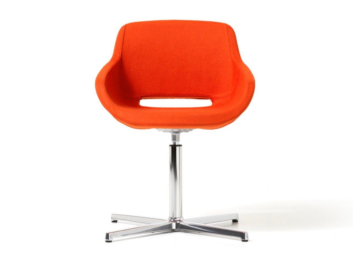 Тканевый стул с подлокотниками для залов ожидания Diemme Clea Plus ARCH-00031546