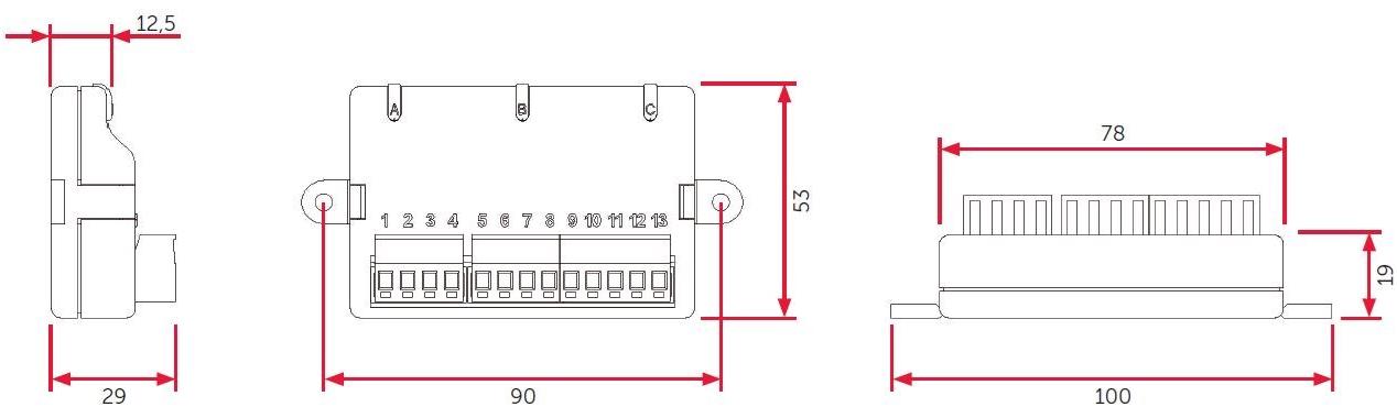 INIM ELECTRONICS Модуль интерфейса обычных зон Enea sun-id-1382005 - Вид №1