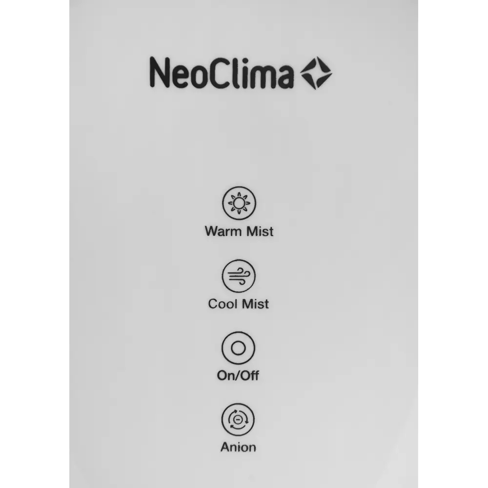 Увлажнитель воздуха ультразвуковой Neoclima NHL-4.0 цвет белый STLM-2011829 - Вид №3