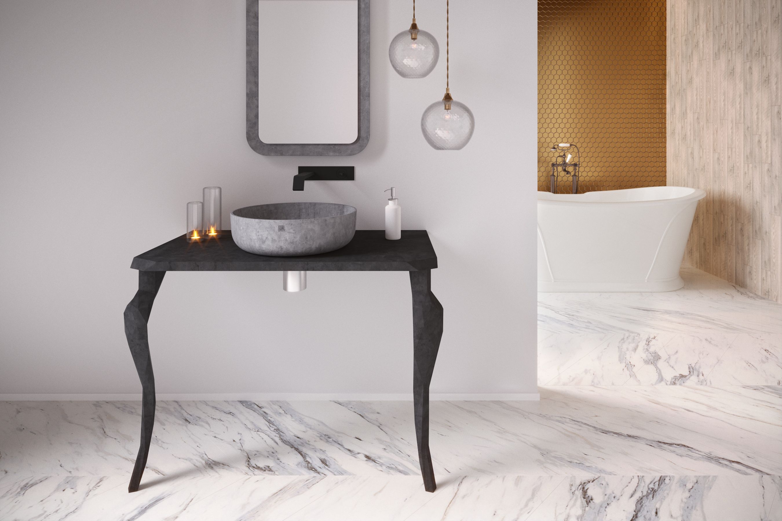 MK-02 Консоль из бетона BET-ON BetOn  - Вид №1