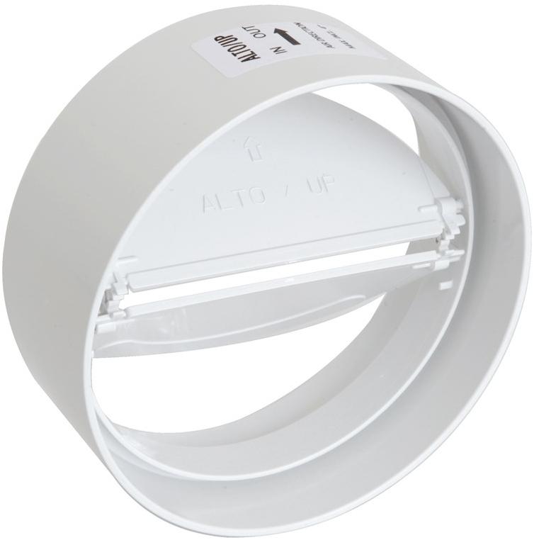 First Corporation Муфта для круглых труб с обратным дроссельным клапаном La ventilazione Cvl125b - Вид №1