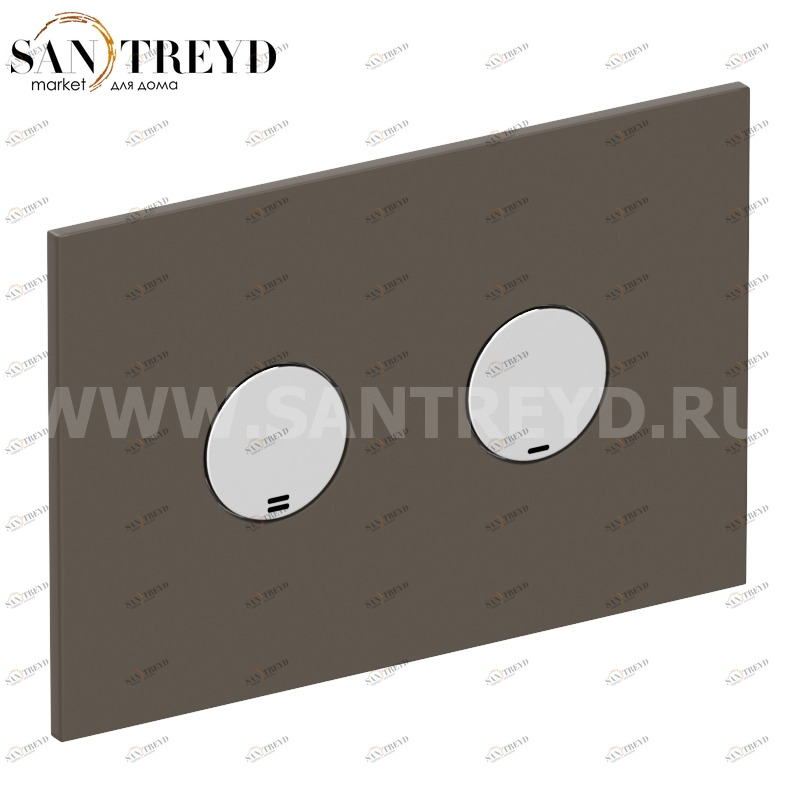 PL03CS Кнопка слива для инсталляции Globo 21 см цвет Каштан Globo ACCESSORIES Италия Ceramica Globo