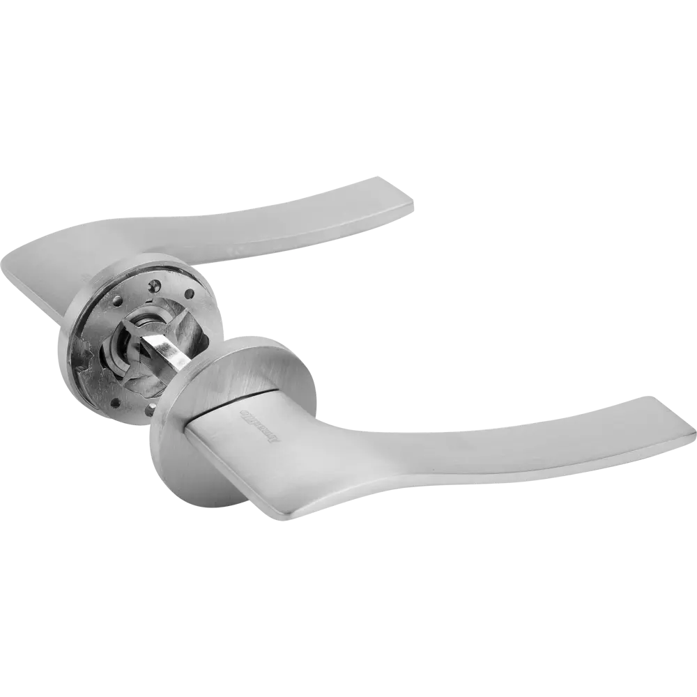 Ручка дверная Armadillo Aqua URS без запирания ЦАМ гальваническое покрытие цвет итальянский тиснёный 84376068 STLM-2190168 