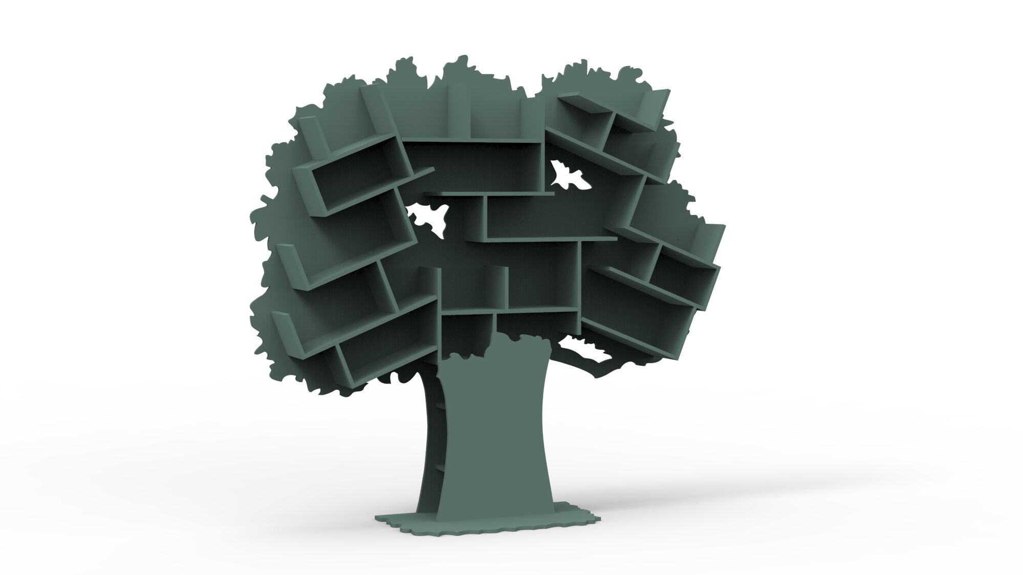 Книжный шкаф из МДФ Mathy by Bols ARBRES ARCH-00090130 - Вид №14