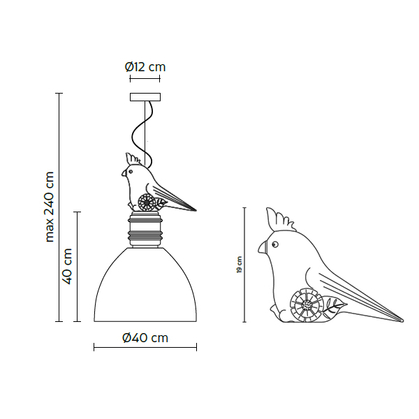 Подвесной светильник Via Rizzo 7 Maio от Karman KARMAN ДИЗАЙНЕРСКИЕ 243974 Белый  - Вид №5