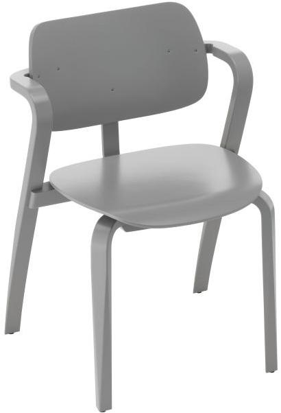 Artek Штабелируемый стул из бука с подлокотниками sun-id-1353389 - Вид №5