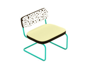 Металлическое кресло для салазок