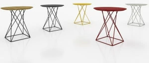 Tuna Ofis Круглый журнальный столик из металла