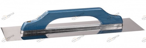 Гладилка нержавеющая «швейцарская» 130х480мм прямая Stayer 12324