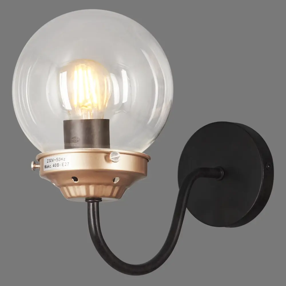 Бра «Terra» 1хЕ27х40 Вт LAMPLANDIA STLM-2114878 - Вид №1