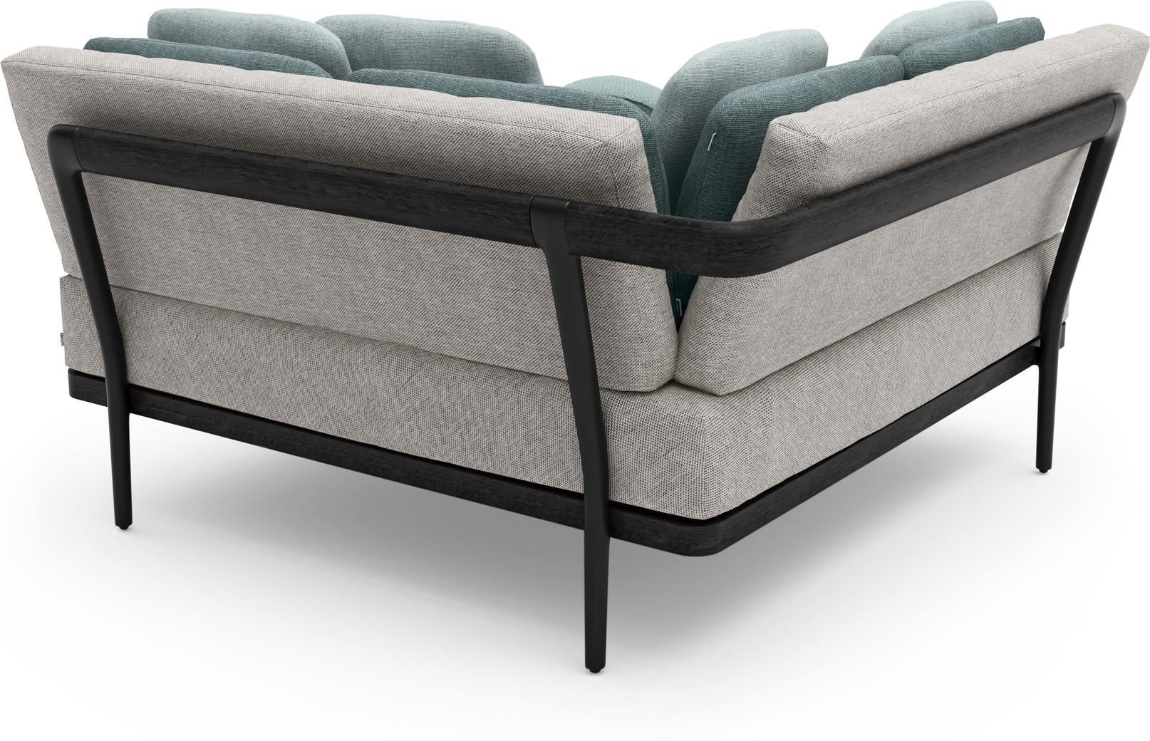 Угловой teak nero черный Manutti Flex MNST524 - Вид №1