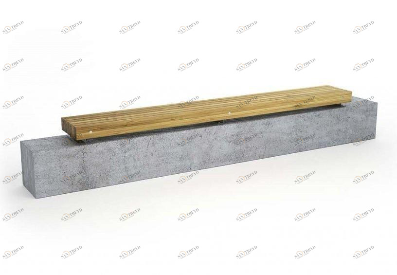 VESTRE Скамейка из сосны без спинки sun-id-1404206