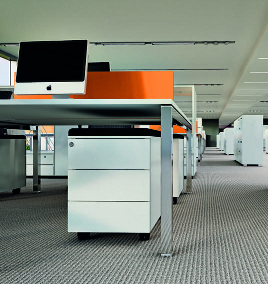 Dieffebi Офисный ящик из металла на колесиках Personal storage 9n1_0612r - Вид №8