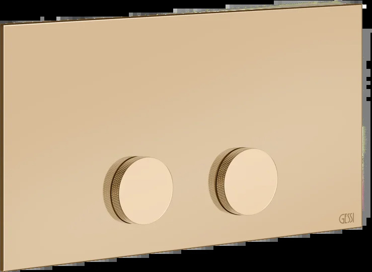 Запорная пластина 54625 735 Gessi Anello ТЕПЛАЯ БРОНЗА PVD