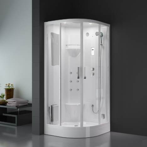 BU106A Душевая кабина SSWW 