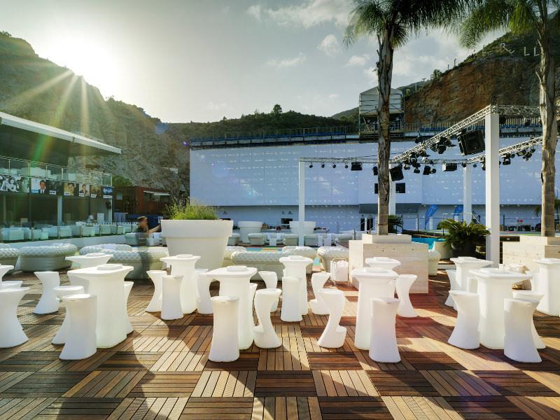 VONDOM Садовый высокий стол из полиэтилена Moma sun-id-1446128 - Вид №10