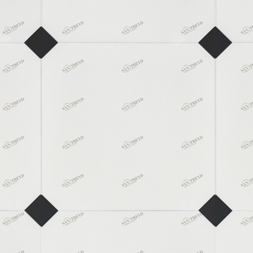 Плитка напольная вставка  ATGAL8BLPOL Devon Devon ATELIER Devon&Devon