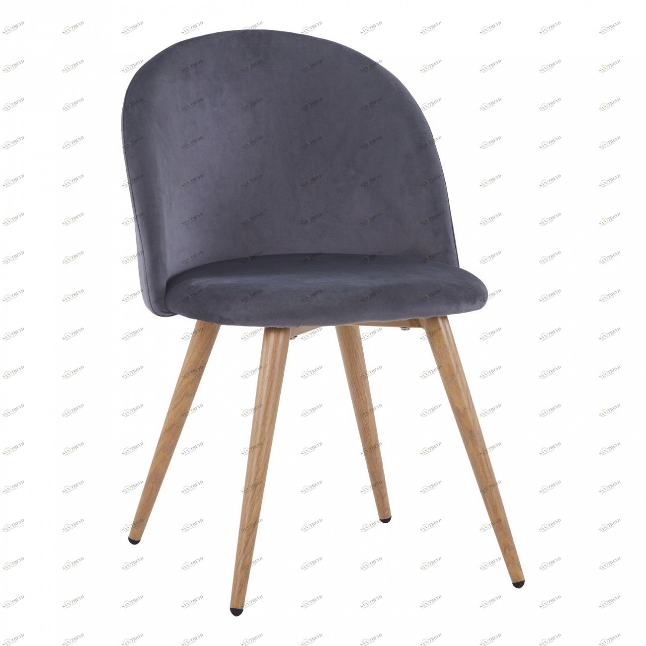 Стул с мягкой обивкой серый "Лион New" STOOL GROUP ДИЗАЙНЕРСКИЕ 00-3881983 Серый 