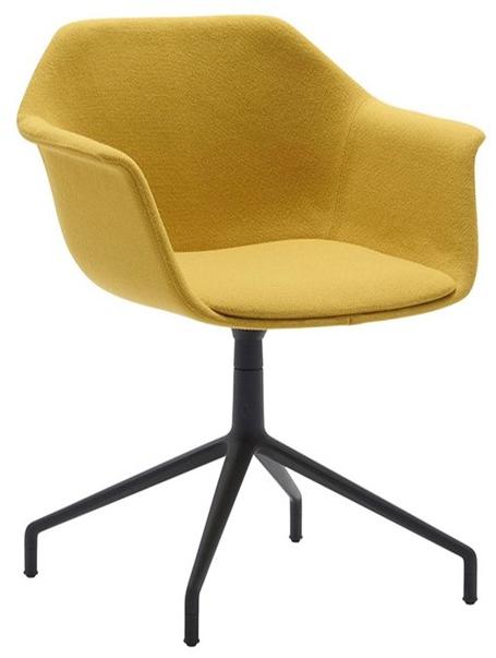 Andreu World Стул с обивкой и подлокотниками Gala So0718 - Вид №1