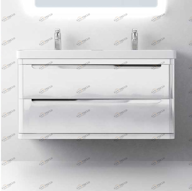 Avila Dos Тумба с двойной раковиной LOOP 120 Color K1 Trendy LOOP TRENDY 2706212NK1