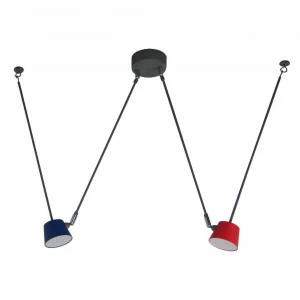 Подвесной светодиодный светильник "Хартвиг" DE MARKT  326517 Серый