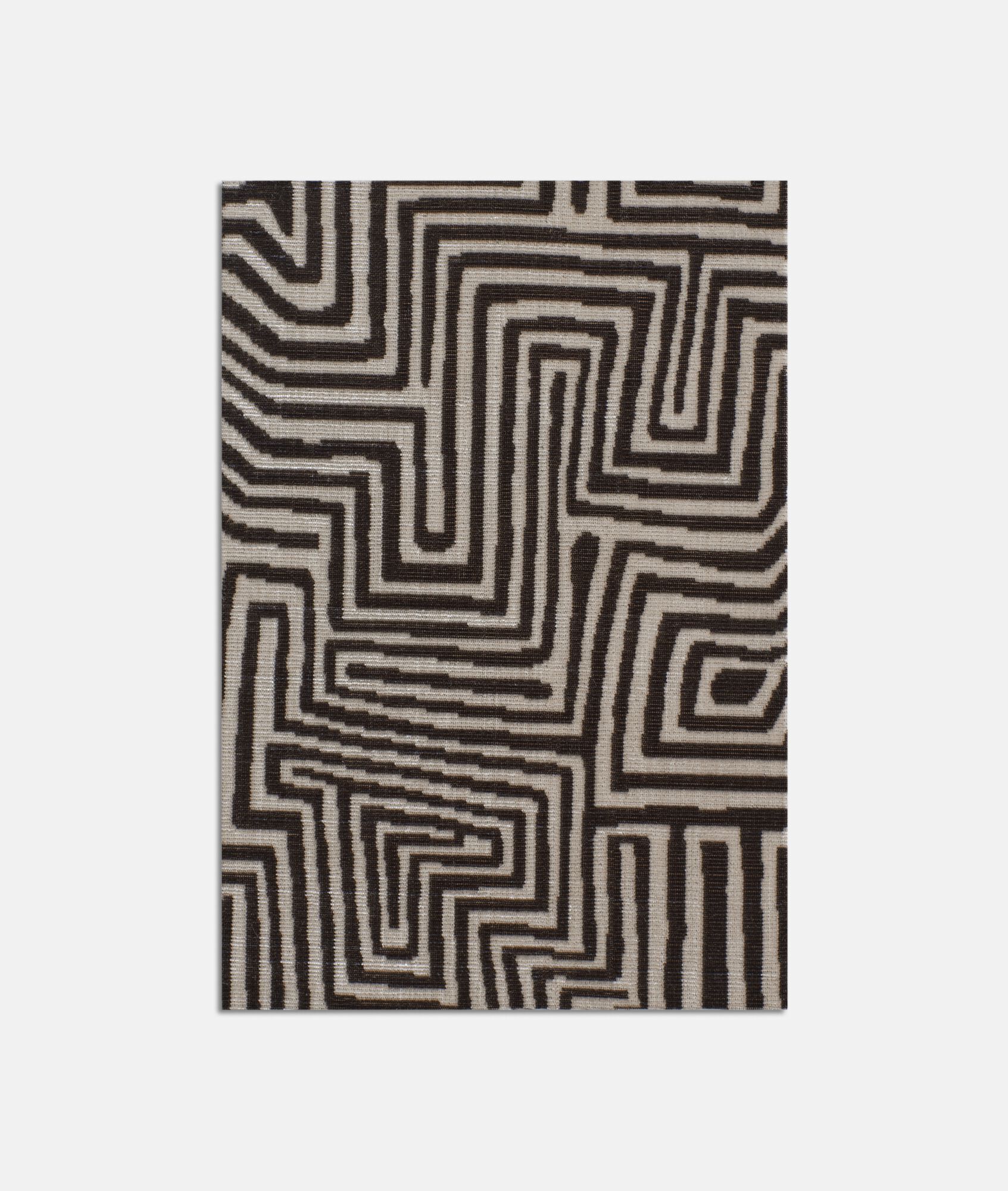 Жаккардовая обивочная ткань с графическим рисунком Dedar JAMU JUNGLE ARCH-00143599 - Вид №7