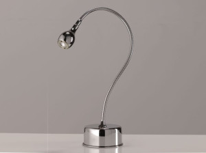 Металлическая светодиодная настольная лампа
