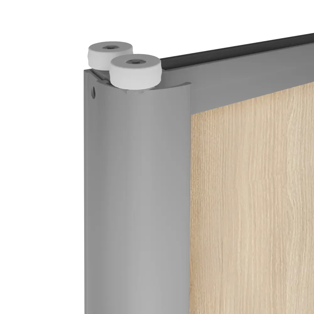 Дверь-купе Spaceo 2255x904 мм, ЛДСП, высота проема 2300 мм, цвет акация светлая STLM-2023347 - Вид №2