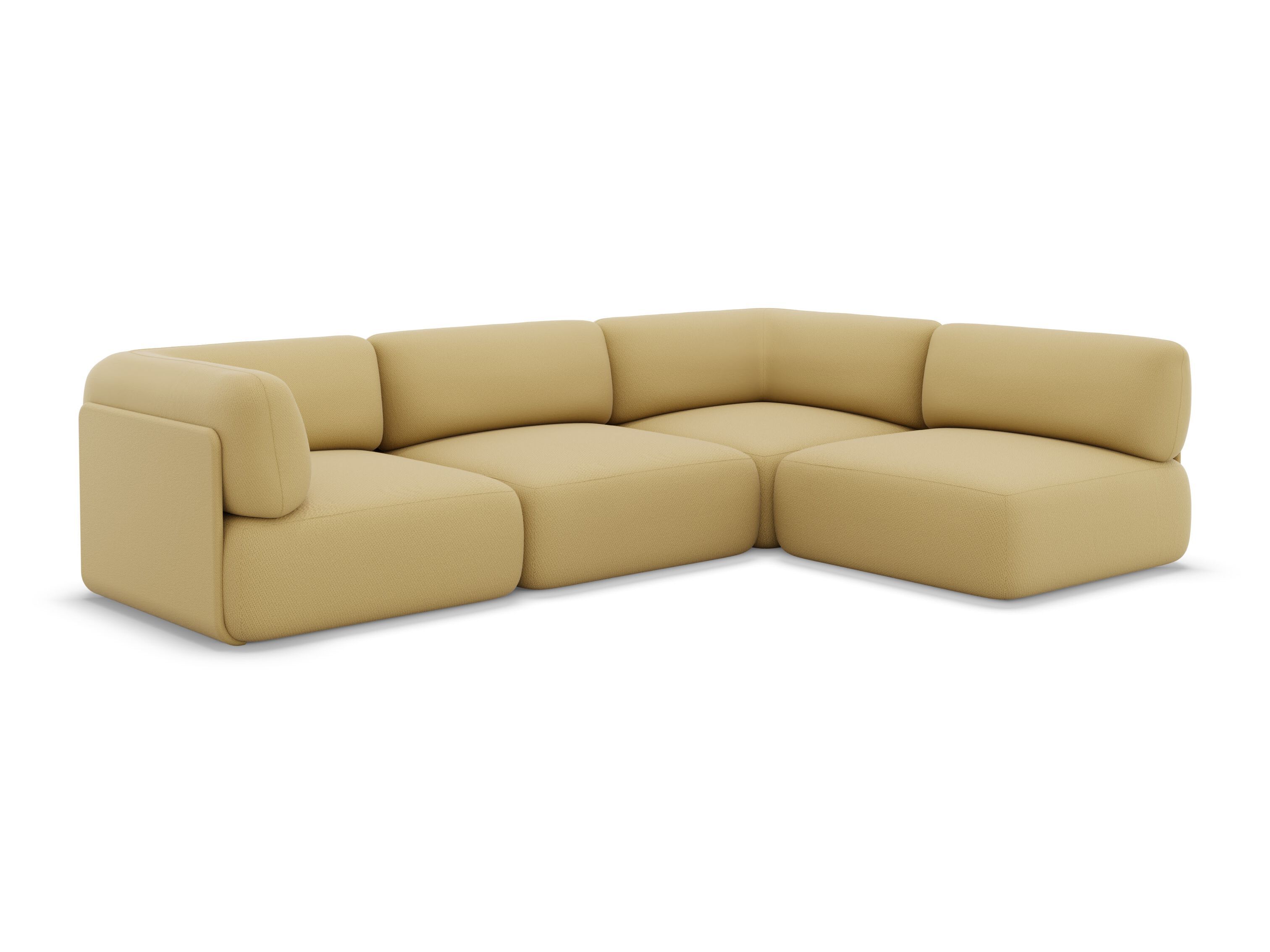 4-местный угловой диван из ткани Noah Living торий ARCH-00125015 - Вид №8