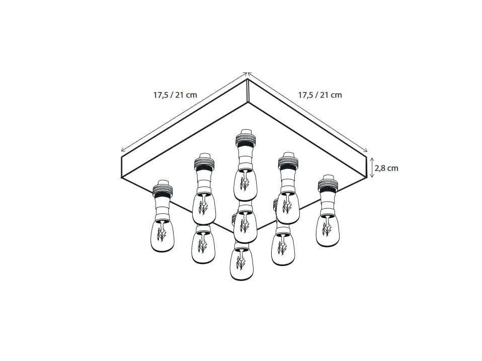 Латунный потолочный светильник Authentage Lighting Barron ARCH-00058515 - Вид №2