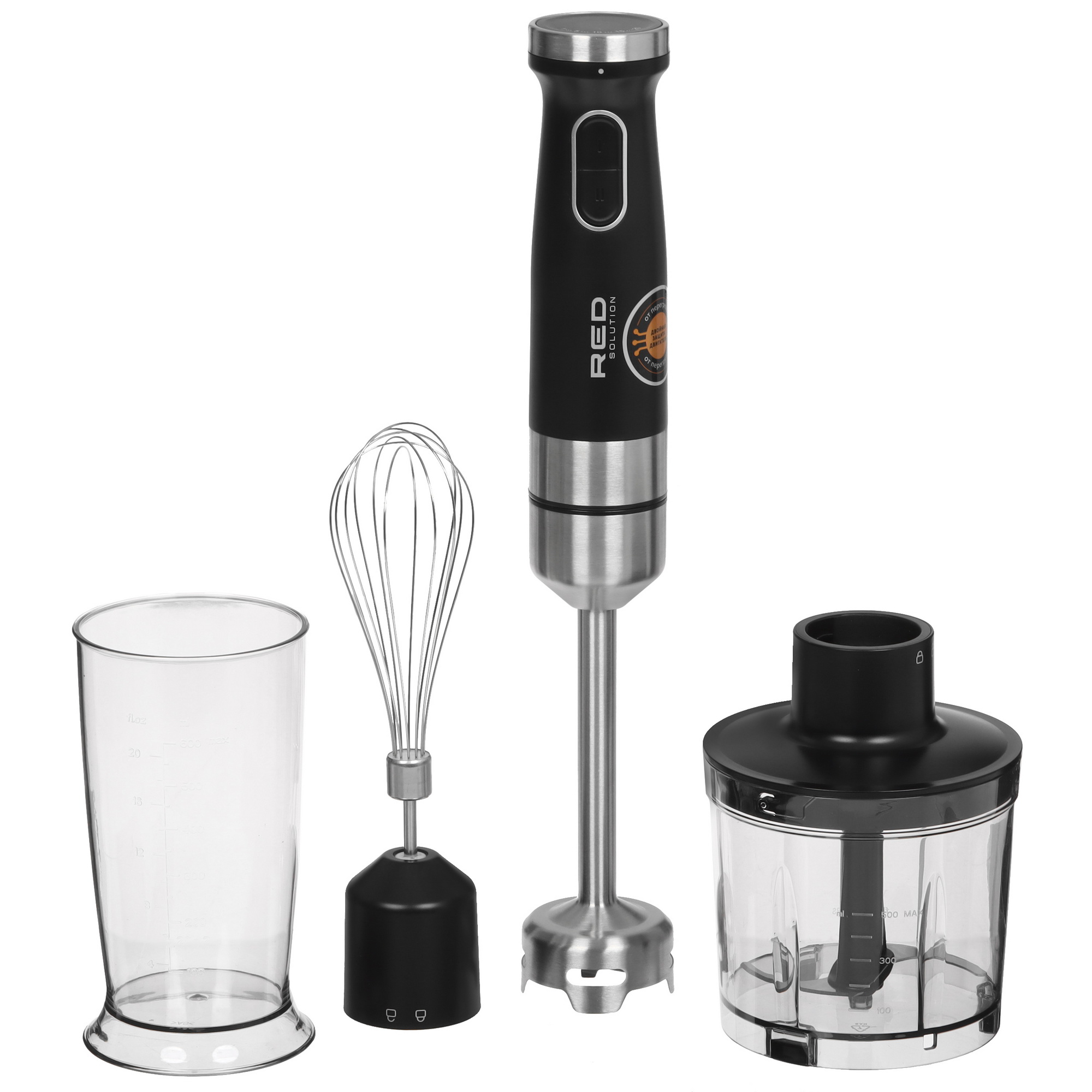 9125728 Блендер погружной RED SOLUTION HB2903 черный STDN-0106745