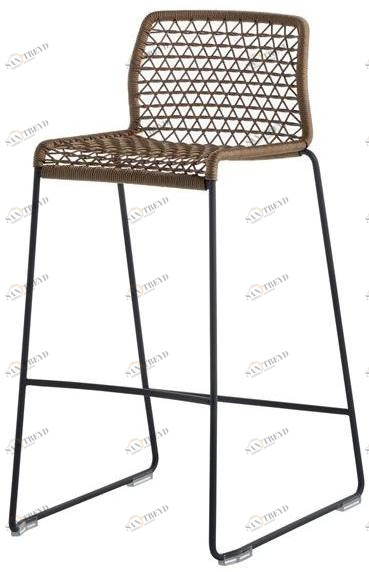 Potocco Высокий табурет с подставкой для ног Vela 698/a