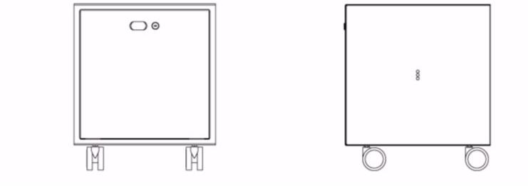 Dieffebi Металлический модульный шкаф для хранения вещей с замком Dotbox sun-id-1382832 - Вид №15