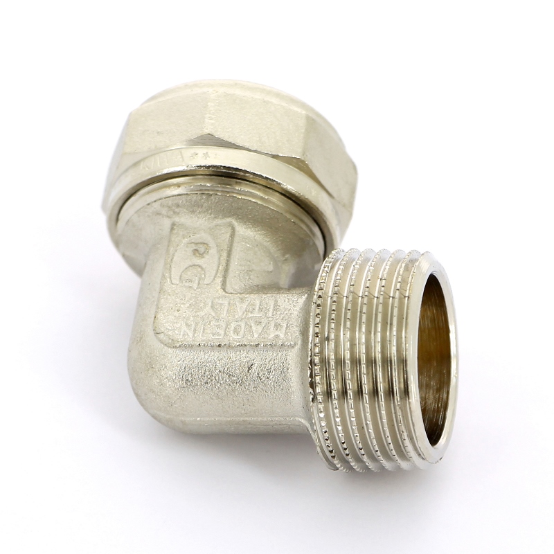 Угол обжим-Н никелированный TIEMME 25х1" 1600119 - Вид №3