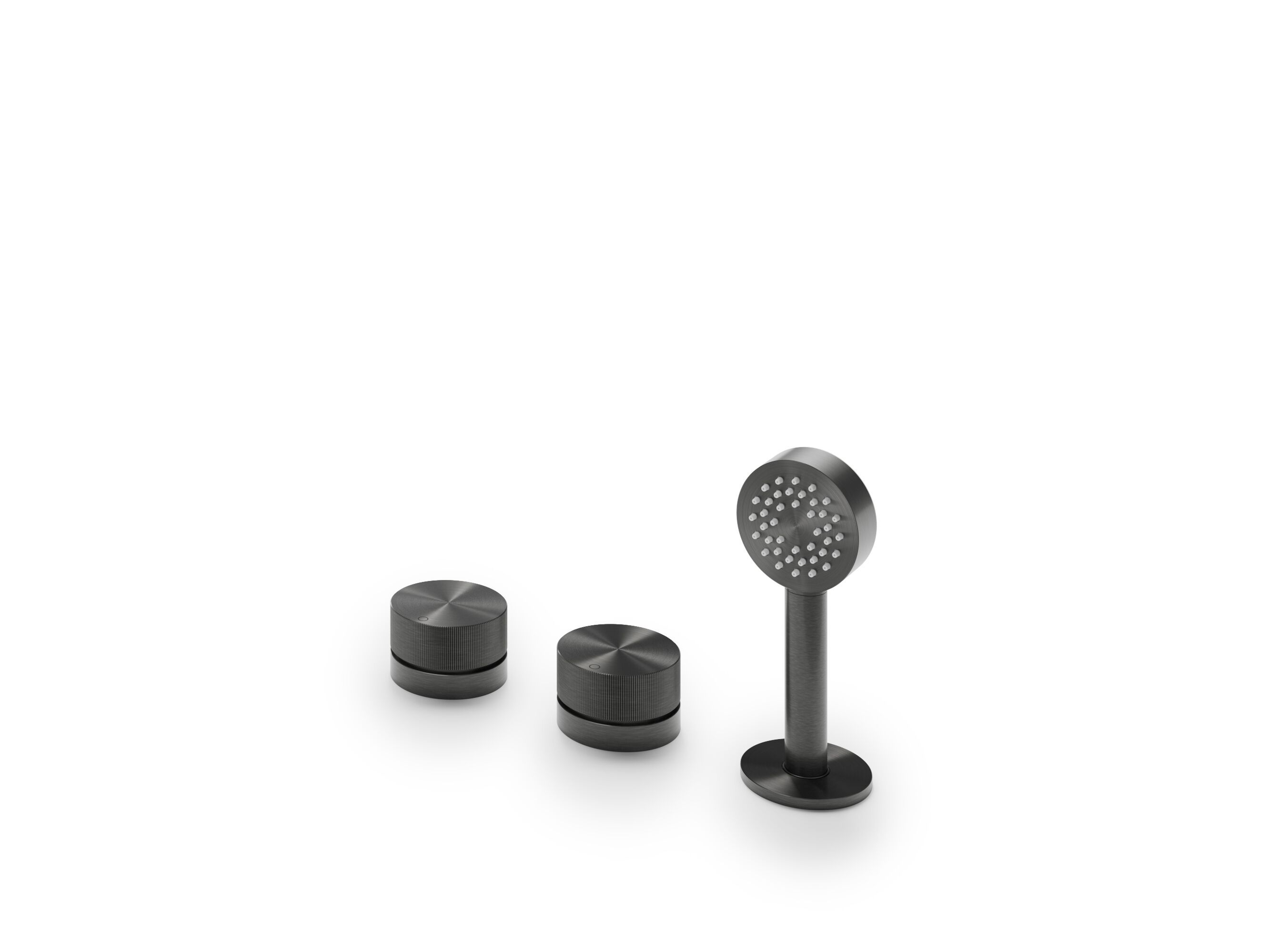 Набор для ванны с одной ручкой из нержавеющей стали с ручным душем Amphora катушка ARCH-00110607 - Вид №1