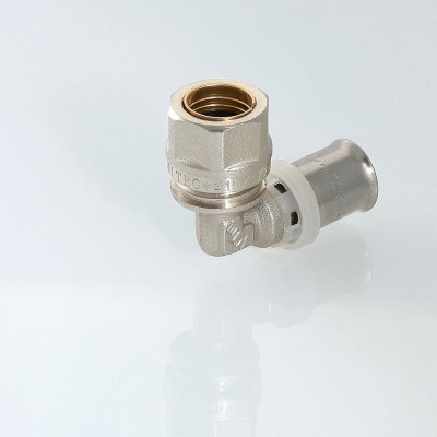 VTm.253.I.001615 Пресс-фитинг –  угольник с переходом на обжимное соединение Valtec 16 x 15 мм  - Вид №7