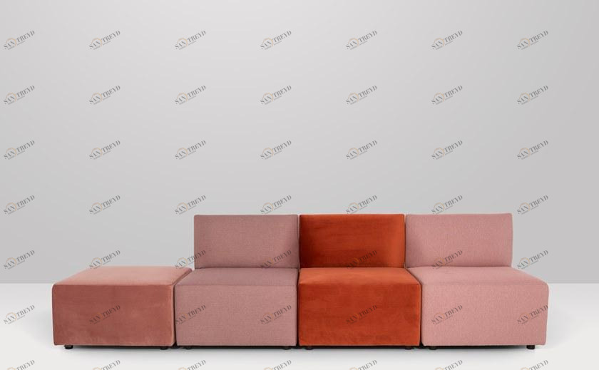 Recor Home Модульный диван из ткани Central sun-id-1509907