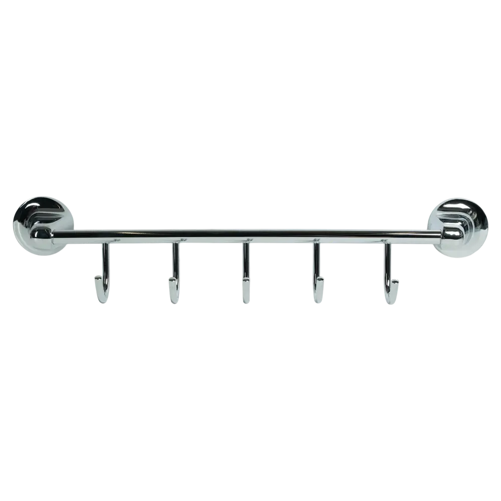 Вешалка Vidage Ангарка металлическая 5 крючков цвет хром STLM-2013540 - Вид №1