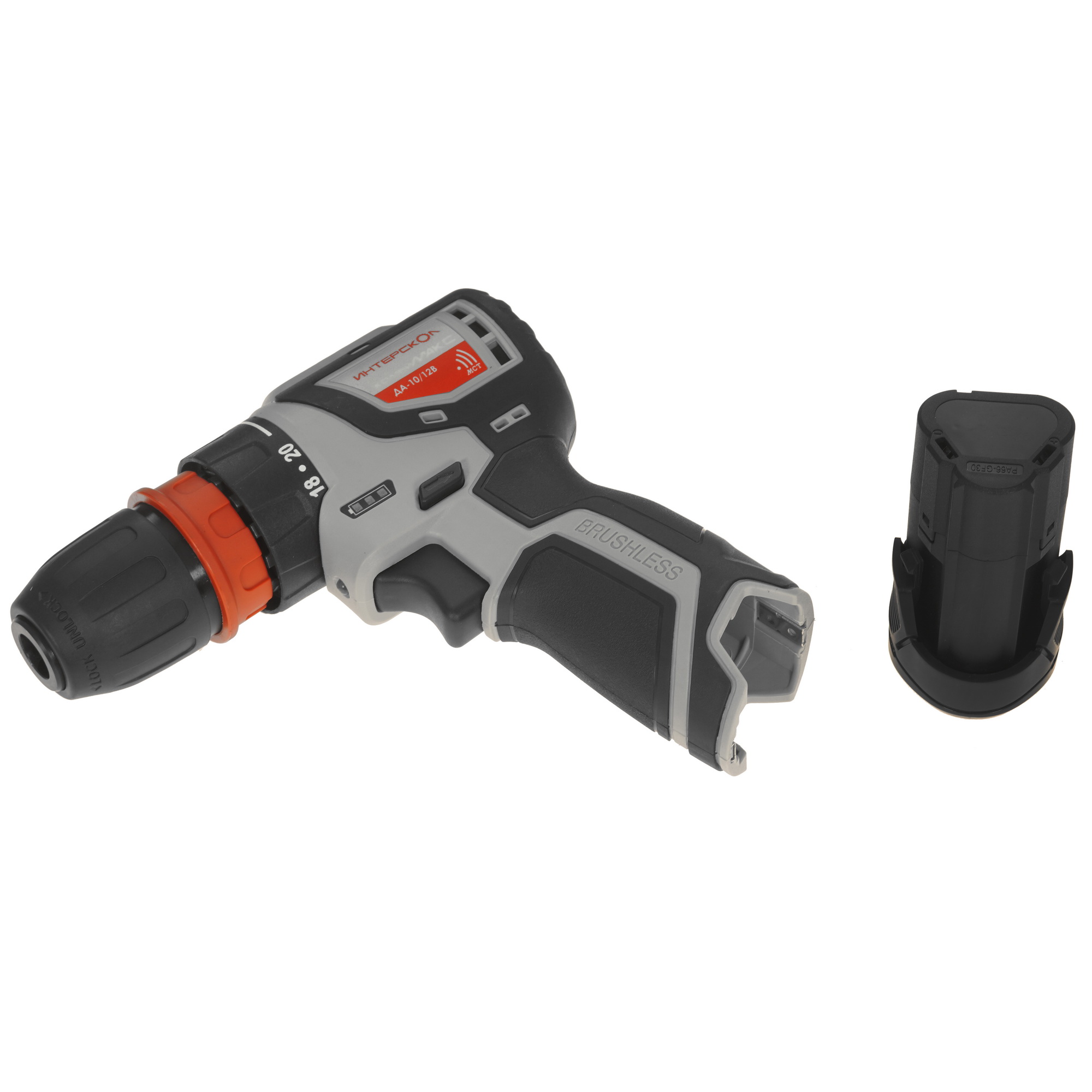 Дрель-шуруповерт Интерскол КомбиМАКС ДА-10/12В 36 АПИ-Т 12V 9960777 STDN-0053317 - Вид №7