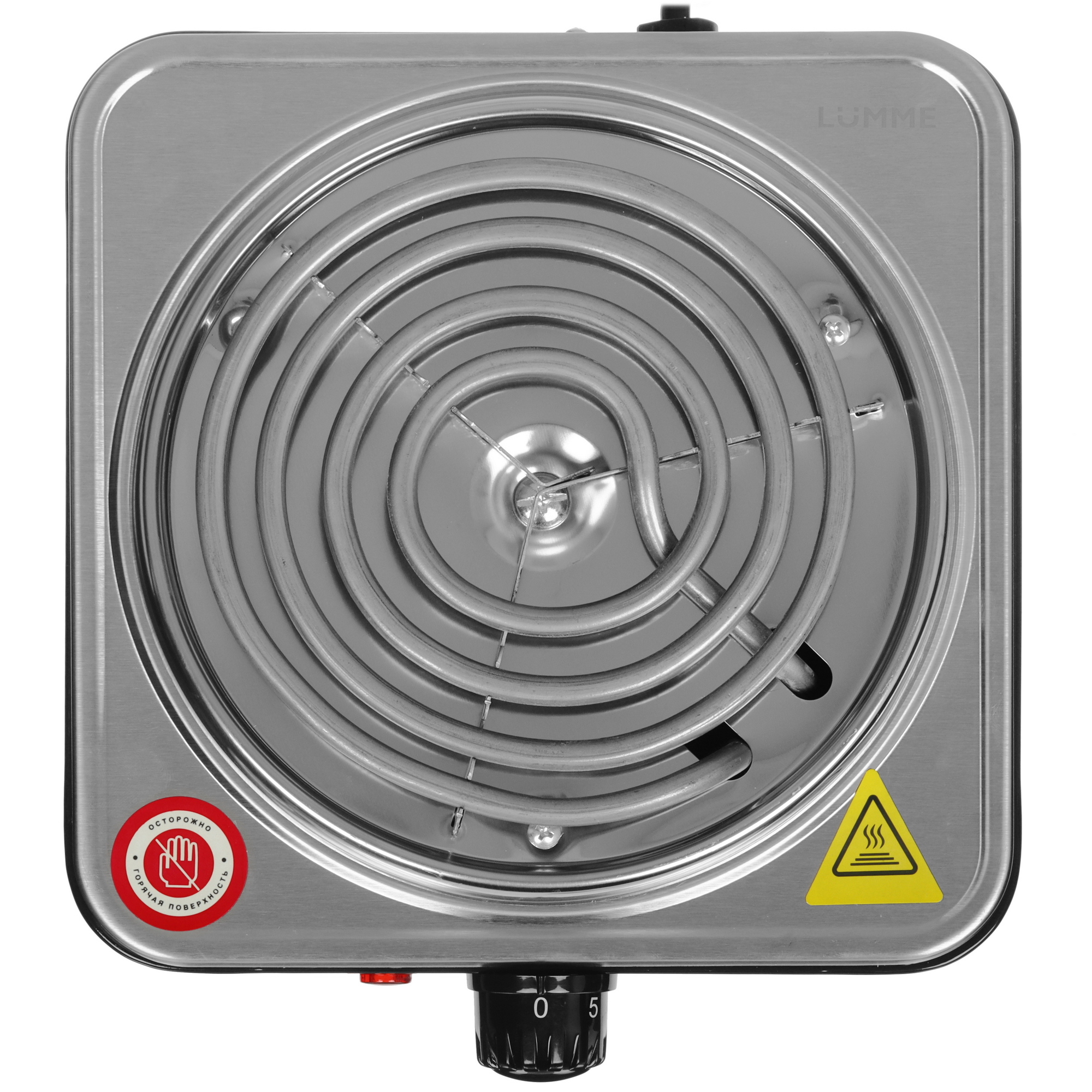 9148472 Плита компактная электрическая LUMME LU-HP3711A черный STDN-0104571