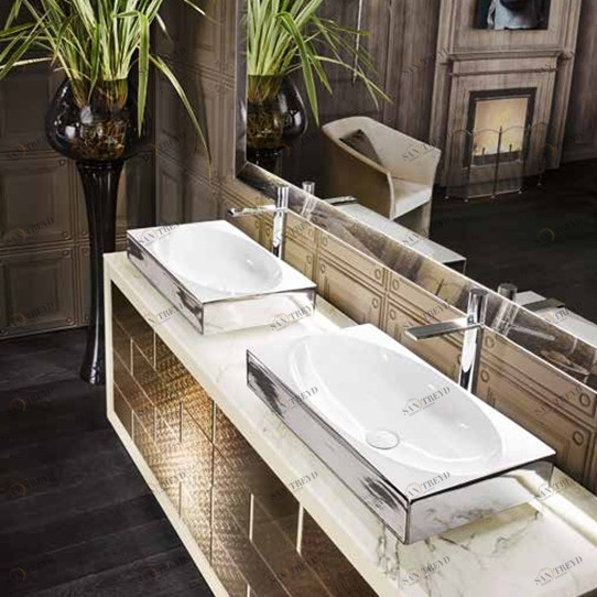 9294R01 Встроенная раковина под столешницу овальная MILLDUE 