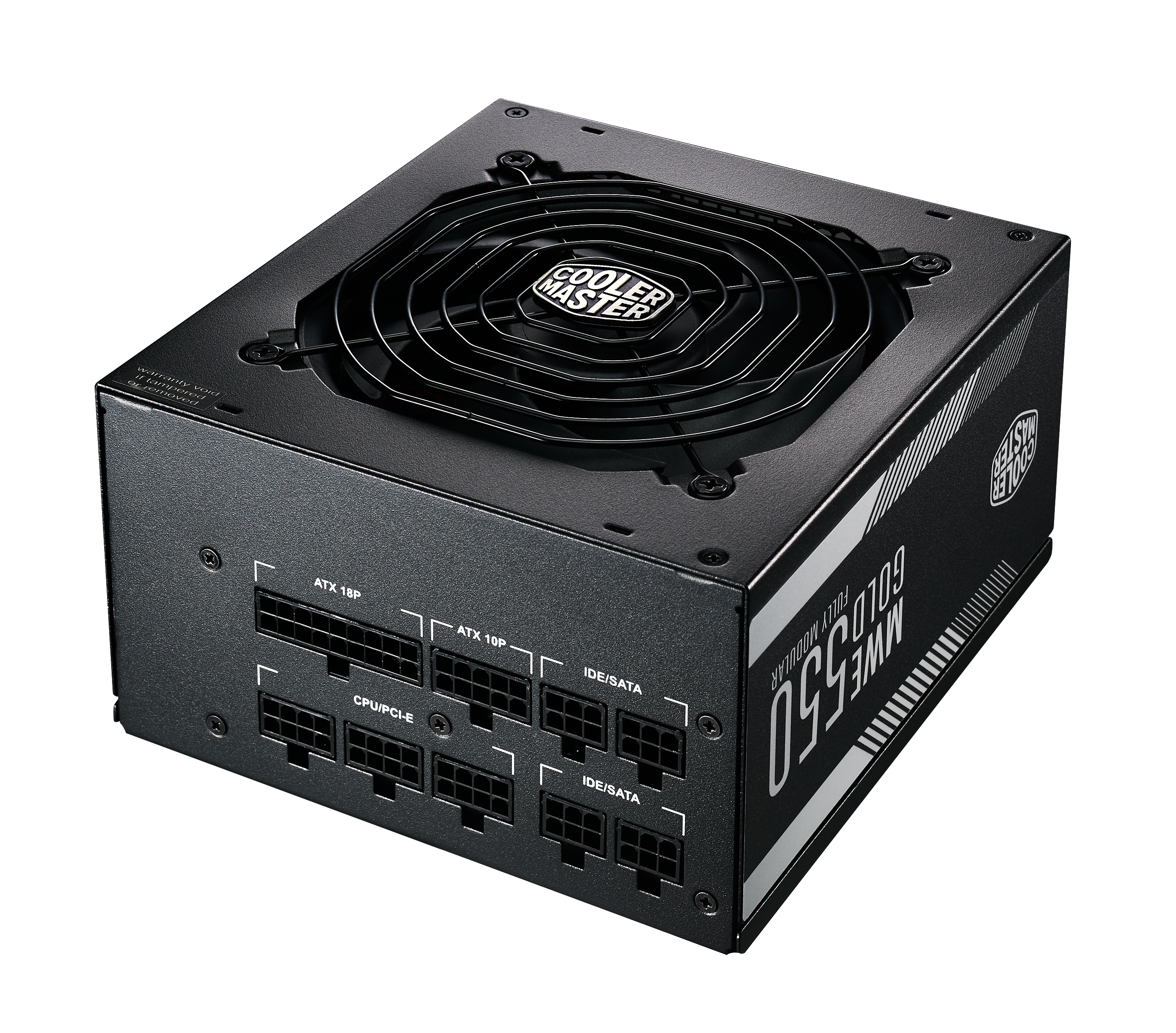 MPY-5501-AFAAG-EU Power supply mwe gold 550, atx, 120mm, 8xsata, 2xpci-e(6+2), apfc, 80+ gold Cooler Master Santreyd  - Вид №8