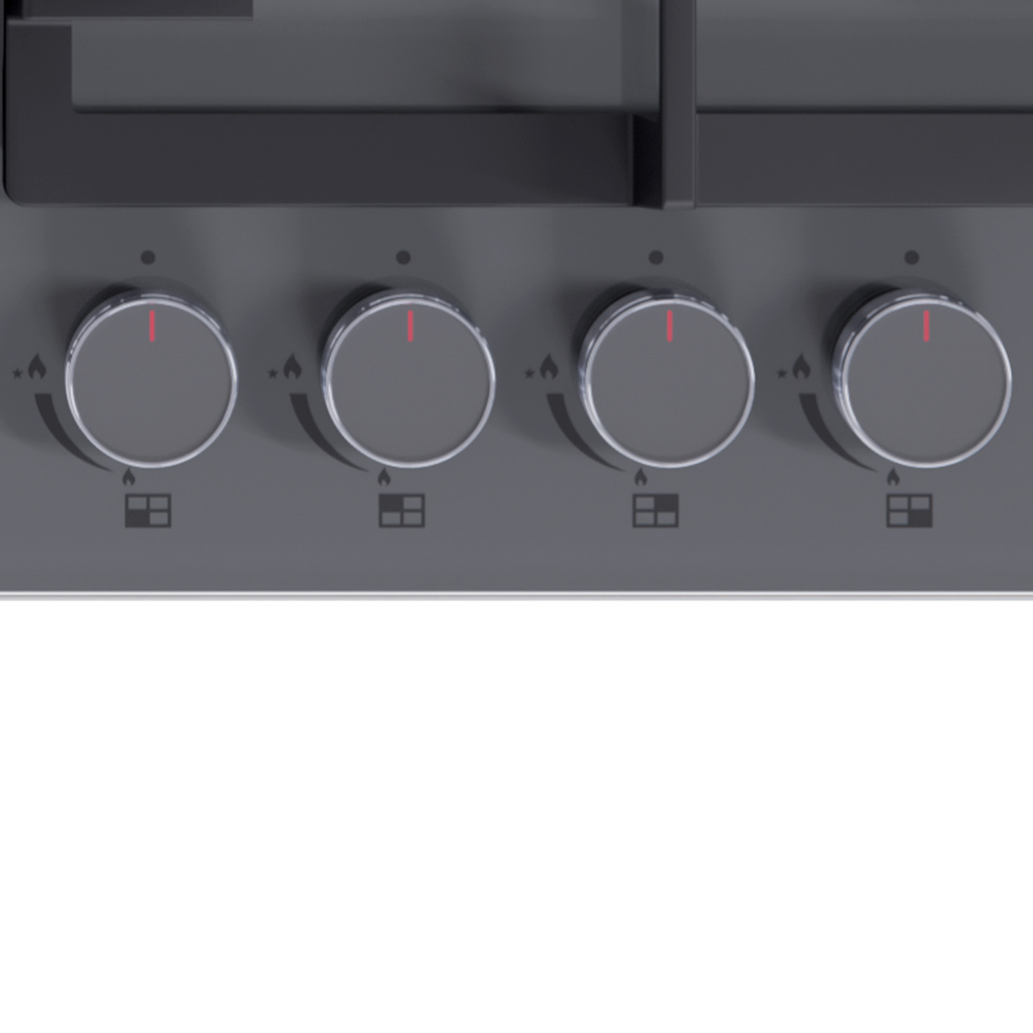 9156738 Газовая варочная поверхность LEX GVG 642A GR STDN-0017557 - Вид №7