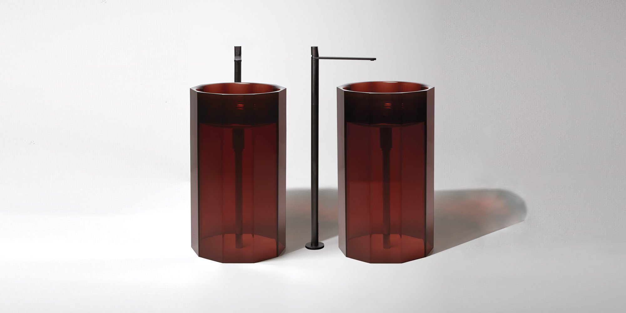 Vitreo Напольная раковина стоящая прямоугольная Antoniolupi  - Вид №6