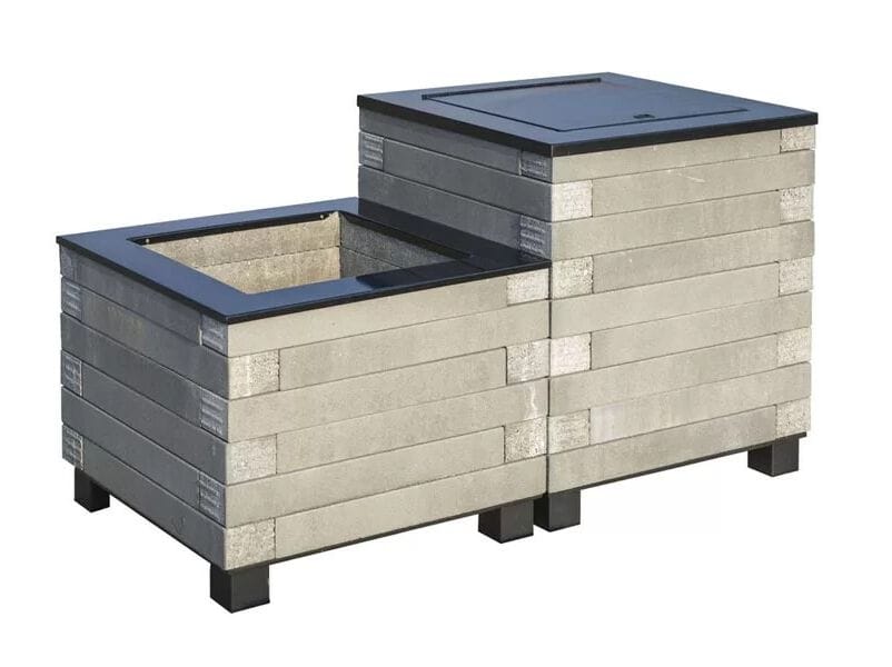 Корзина для мусора / каменный контейнер Tegolaia ARCH-00077306