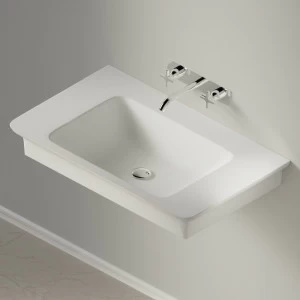 ACER10700RBB Подвесная раковина настенная прямоугольная Agape  белая