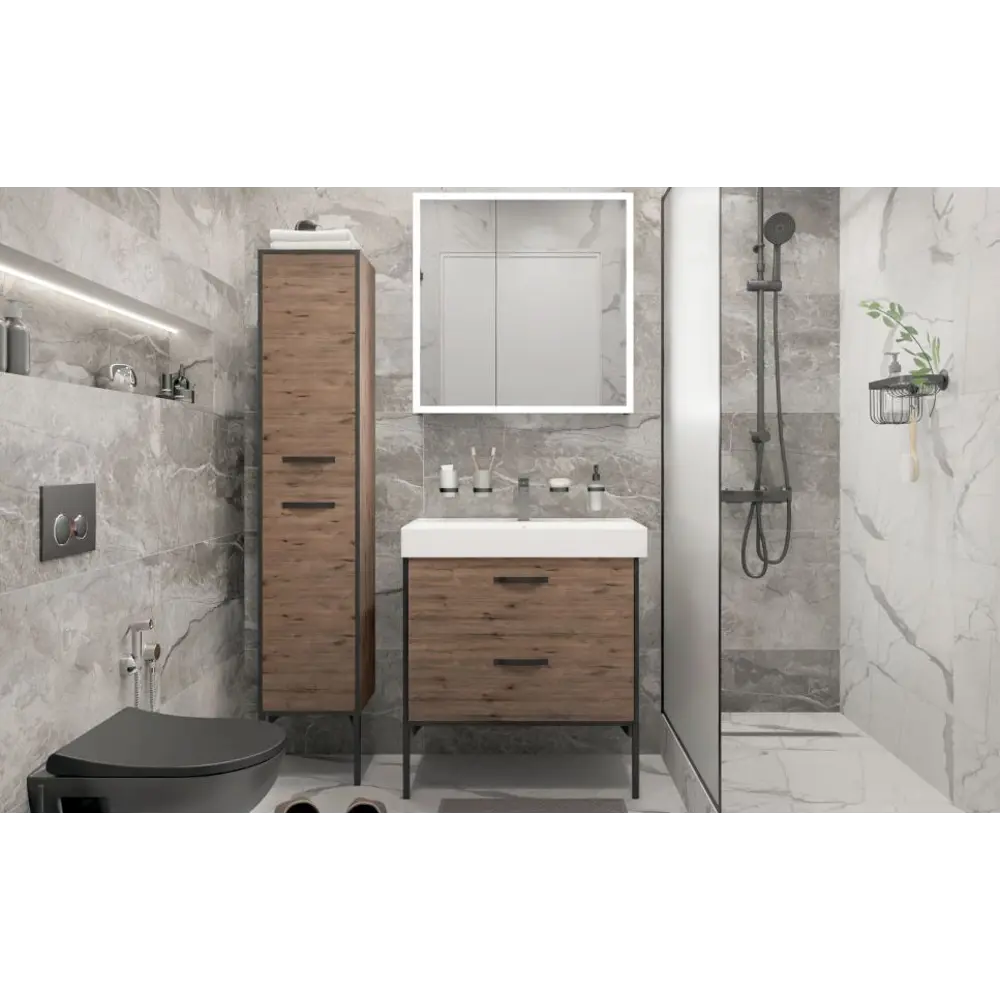 Пенал Santreyd Инди для ванной с регулируемыми полками 84855252 STLM-0056140 - Вид №9