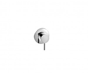 1678B+1678A  Переключатель на 2 потока, 1/2''ручка переключатель на 2 потока с поворотной кнопкой с ECO SYSTEM впуск 1/2'' Fantini Rubinetti NOSTROMO